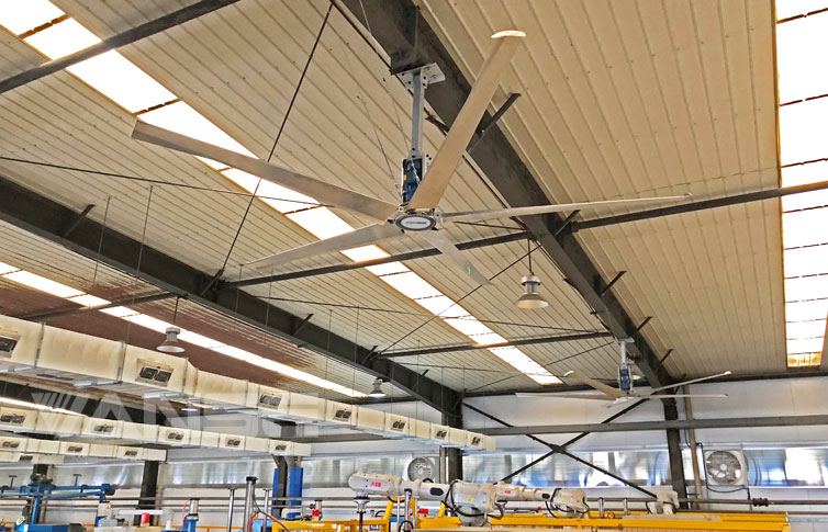 蘇州光纖電纜工廠工業大吊扇