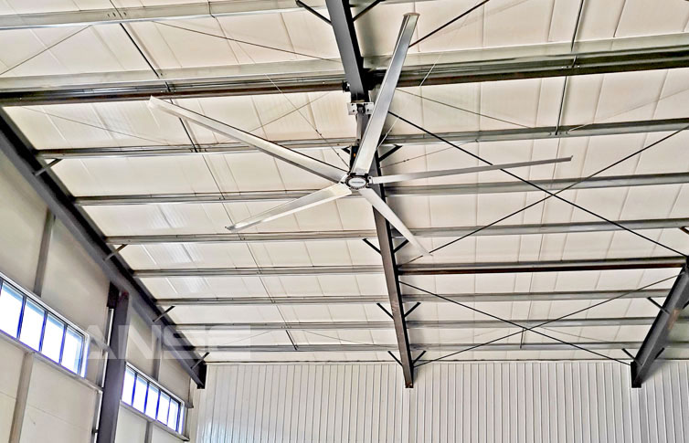 北汽集團汽車座椅生產車間工業吊扇